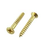 Marine Fasteners Brass Flat Head Wood Screws