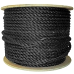 Buccaneer  Black Twisted Nylon Dock Line