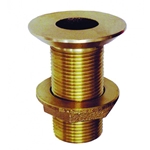 Groco FTH-1000-W Bronze 1" NPS/NPT Combo Flush Thru Hull | Blackburn Marine Thru Hulls