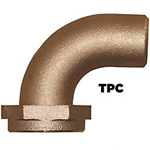 Bronze FNPS 90 Degree Pipe to Hose Fitting | Blackburn Marine