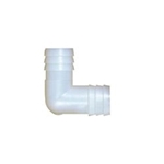 MIdland Metal White Nylon Union Elbow | Blackburn Marine