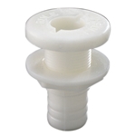 Rule 59 Plastic Straight Fitting 1-1/2" Thru Hull | Blackburn Marine Thru-Hulls