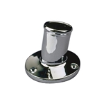 Sea-Dog Flagpole Socket Chrome Plated Brass