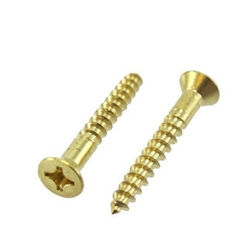 Marine Fasteners Brass Flat Head Wood Screws