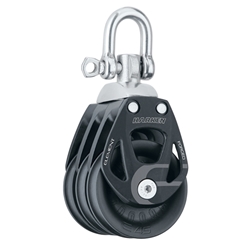 45 mm | Harken 6240 - Aluminum Element Triple Block — Swivel