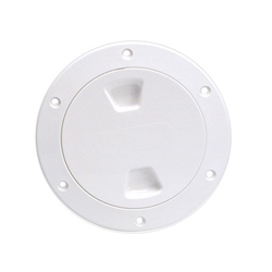 Beckson DP40 Screw-Out Deck Plate 4" | Blackburn Marine Deck Plates & Accessories