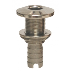 Groco TH-1000-WS Stainless Steel 1" NPS/NPT Thru Hull | Blackburn Marine Thru Hulls