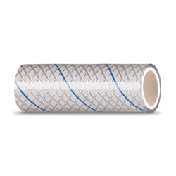 MPI Series 164  1/2" White Reinforced PVC Tubing with Blue Tracer | Blackburn Marine