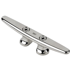 Schaefer 60-150 Open Base 6" Stainless Steel Cleat | Blackburn Marine Schaefer Sailboat Hardware